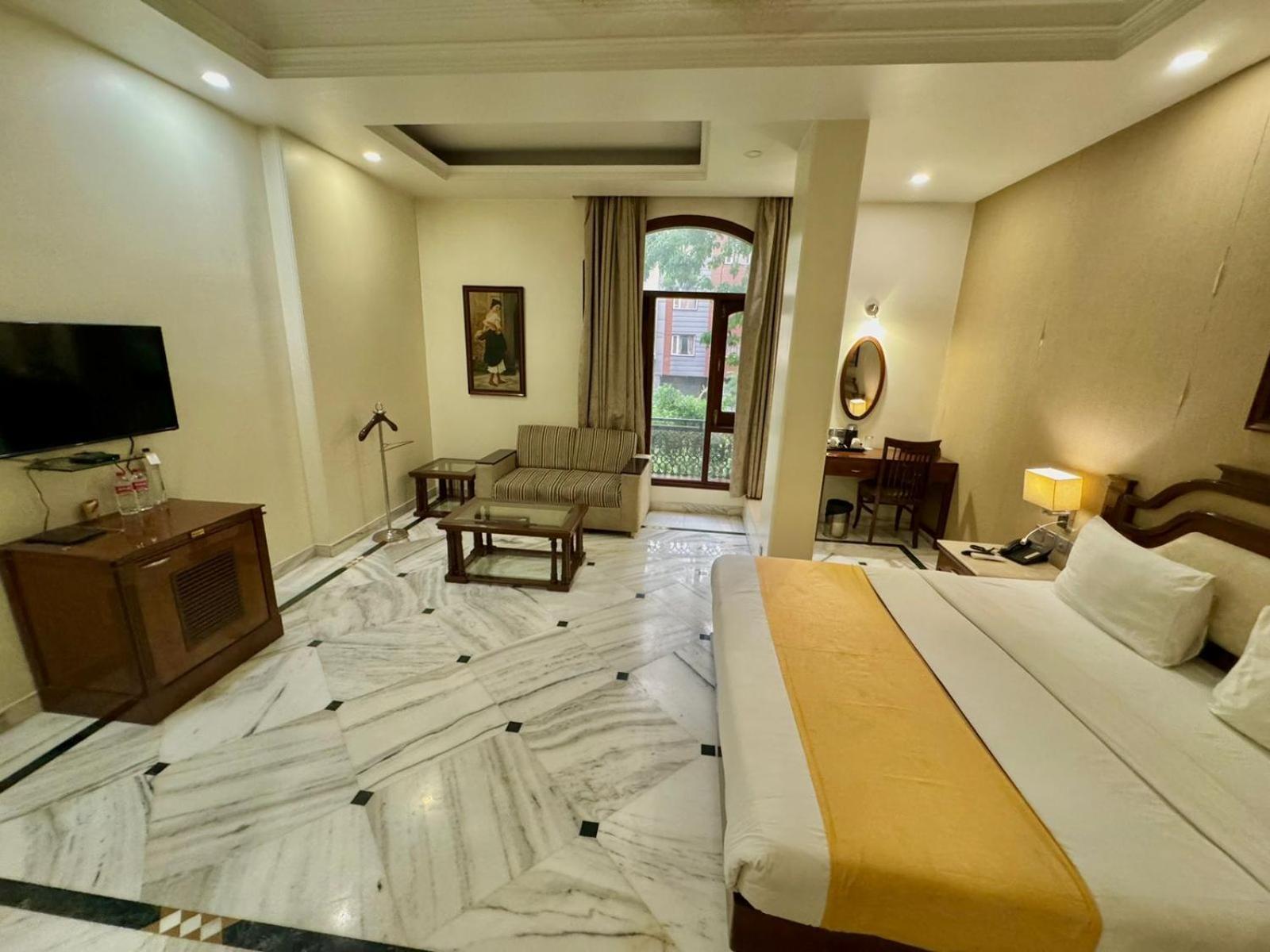 Hotel Florence Inn, Karol Bagh, New Delhi, 2 Min From Metro Eksteriør bilde