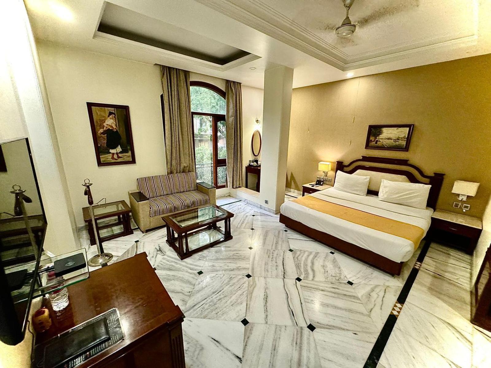 Hotel Florence Inn, Karol Bagh, New Delhi, 2 Min From Metro Eksteriør bilde