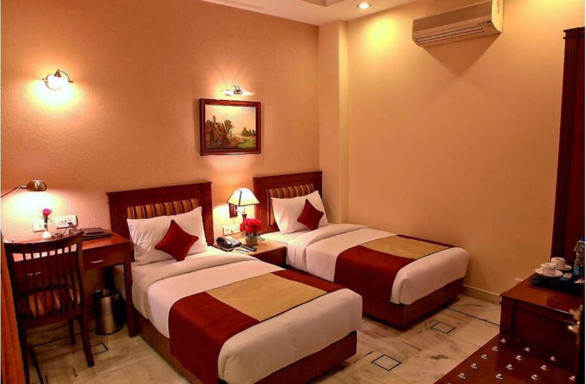 Hotel Florence Inn, Karol Bagh, New Delhi, 2 Min From Metro Eksteriør bilde